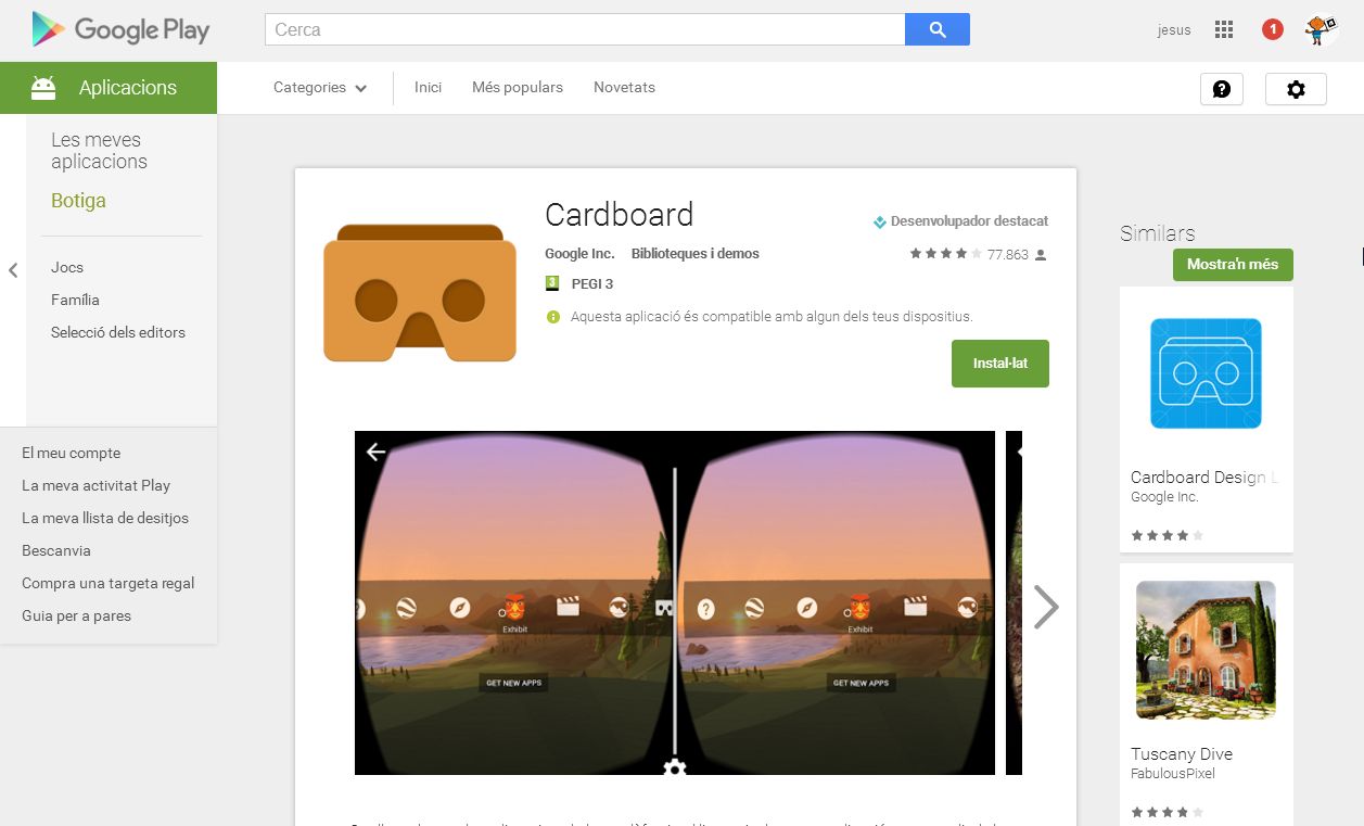 carboard app